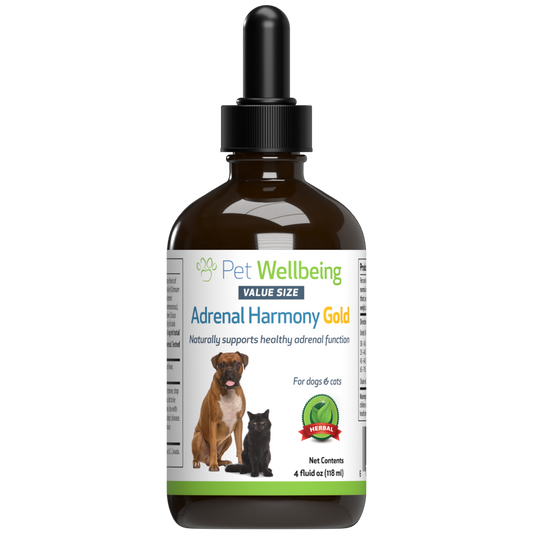 Adrenal Harmony Gold - Supports Healthy Cortisol Levels and Adrenal Function in Dogs
