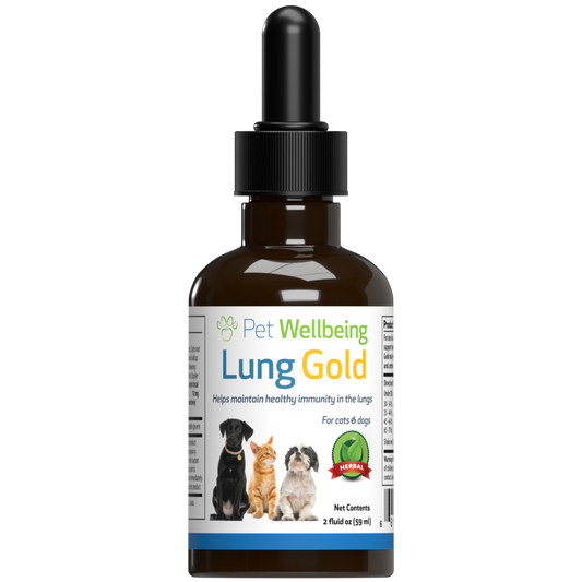 Lung Gold - for Cat Lung Support and Easy Breathing