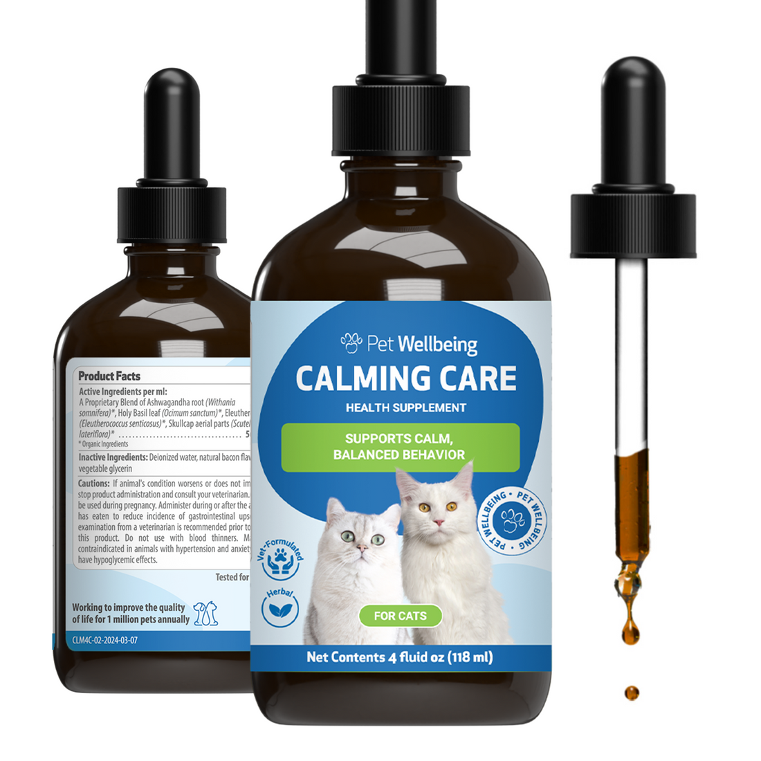 Pet organics calm down for cats 2025