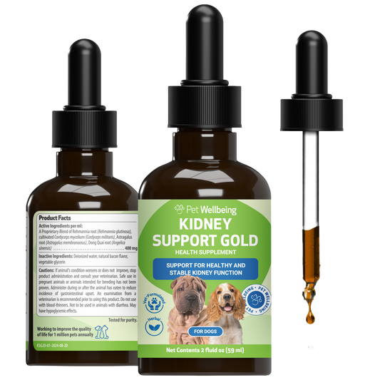 Kidney Support Gold - for Healthy Kidney Function in Dogs