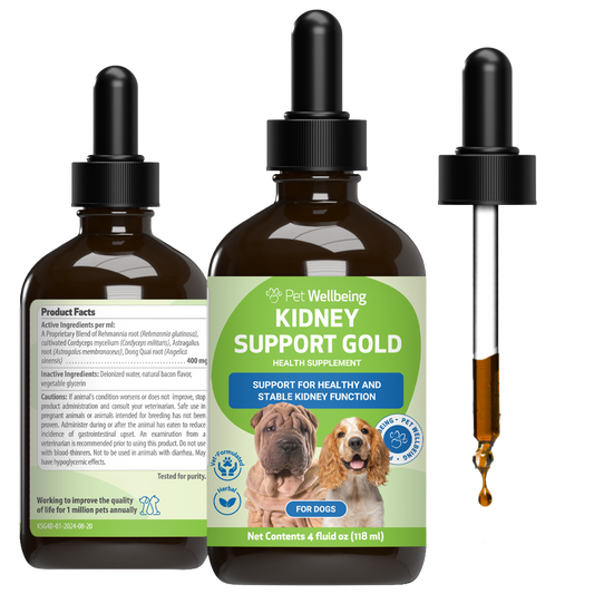 Kidney Support Gold - for Healthy Kidney Function in Dogs