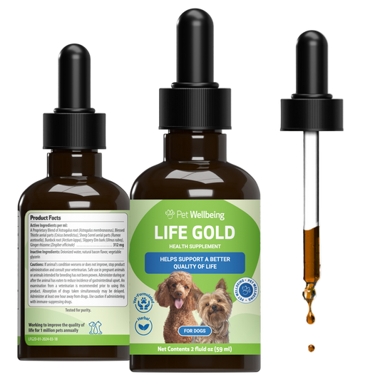 Life Gold - Immune, Antioxidant, and Detoxification Support for Dogs