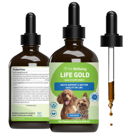 Life Gold - Immune, Antioxidant, and Detoxification Support for Dogs
