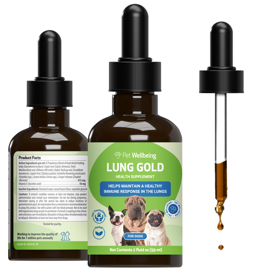 Lung Gold - Lower Respiratory Tract Support for Dogs