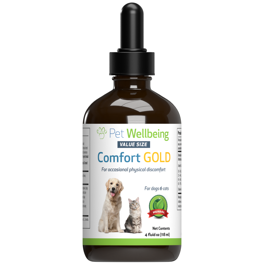 Pet Wellbeing - Comfort Gold for Cats and Dogs_front