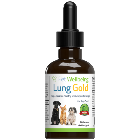 Lung Gold - for Dog Lung Support and Easy Breathing
