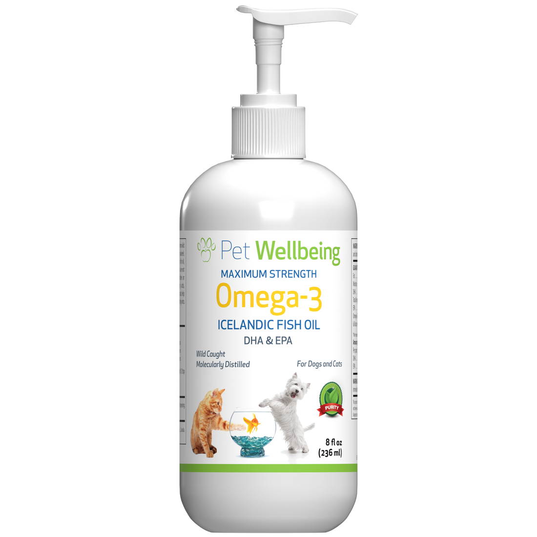 Pet-Wellbeing Omega 3 Max strength_Front